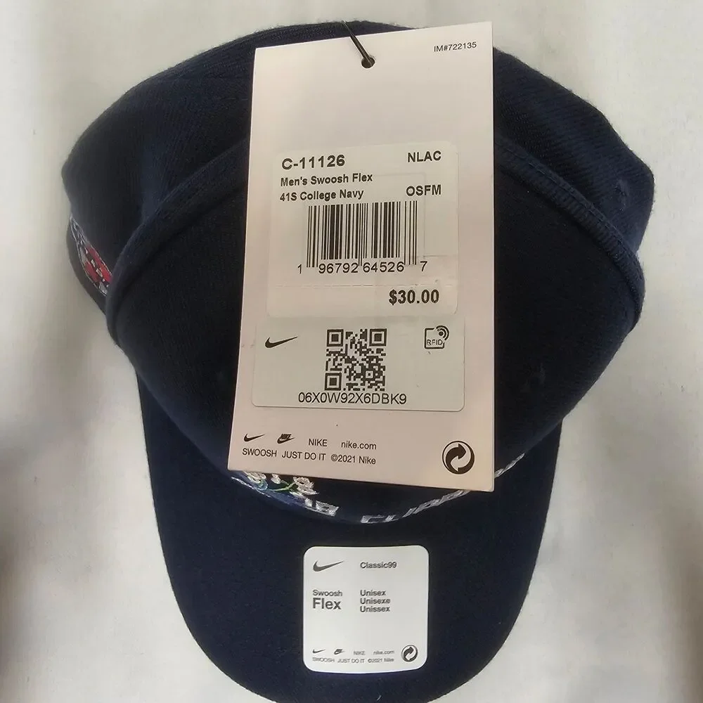 Nike Los Angeles Clippers Swoosh Flex City Edition 7 Adult Hat Navy Stretch Fit